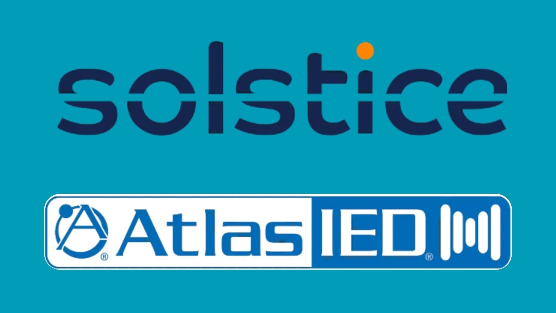 Solstice and AtlasIED logos