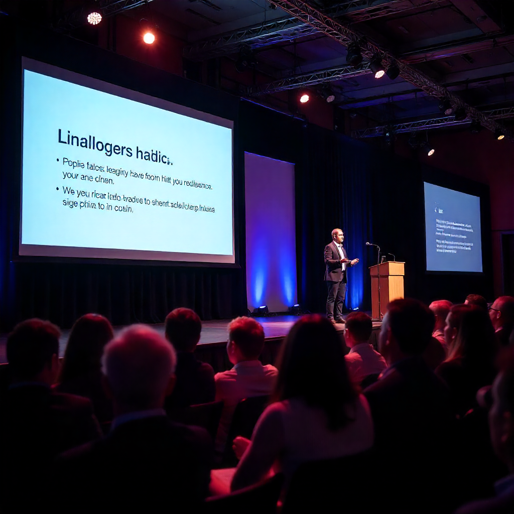 live event with live captioning 