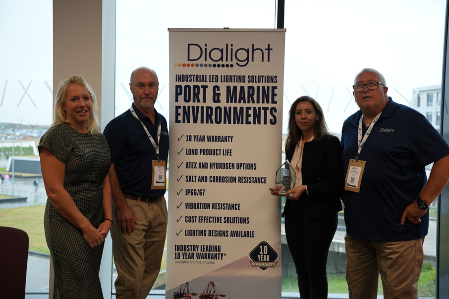 Dialight has been honoured with the UK Ports Innovation Award 2025 for Excellence in LED Technology